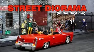 street diorama (in the daytime)