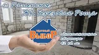 г. Раменское, ЖК Березовая Роща, 1-к. квартира, 42 м², 2/3 эт.