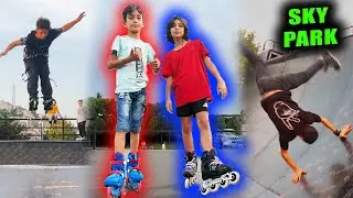 LEGENDARY SKATE AND SKATE ACTIONS AT SKATEPARK! SUDE and POLAT DRIVING Skating!