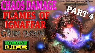 Grim Dawn | Chaos Damage Flames of Ignaffar Build | Elite Boss Fights | November 2023