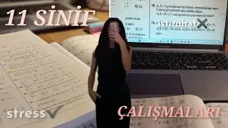 11 SİNİFİN İLK DƏRS VLOQU🏃🏻‍♀️/ABİTURİYENTLİK,MƏKTƏB,SON 5 AY/ Yagut Rzaeva