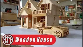 Make a WOODEN HOUSE (part3)