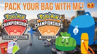 What to pack for a Pokémon TCG regional or international tournament event