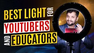 Best Lighting For Webcam | Lighting for YouTube Videos | Ring Light | Aakash Savkare