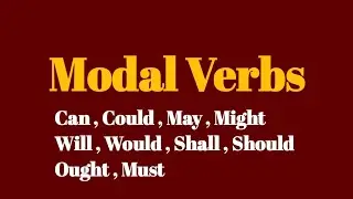 Modal Verbs in English Grammar: Urdu | Hindi