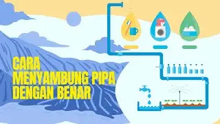 CARA MENYAMBUNG PIPA AIR | HOW TO CONNECT THE WATER PIPE