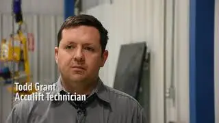 Acculift Jib Crane and Vacuum Lift Case Study for our own receiving department