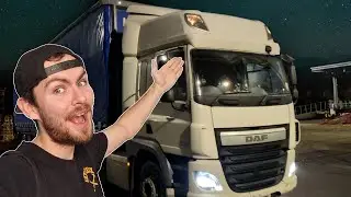 Clear Roads, Clear Skies: HGV Night Adventure