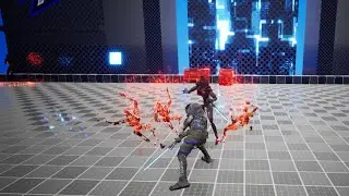 Third Person Hack and Slash Wave Spawning Gameplay - Side Project Showcase