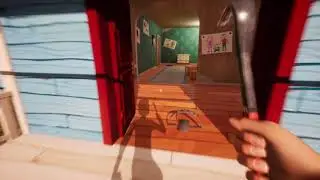 Hello neighbor alpha 1.5 gameplay since when did the neighbor swear (check link in des for download)