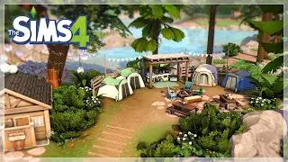 LITTLE CAMPSITE 🏕️ | The Sims 4 Speedbuild | No CC