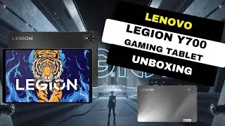 Lenovo Legion Y700 Gaming Tablet Unboxing, First Impressions and First Boot | 