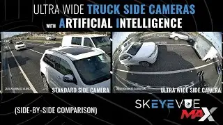 The Future of Road Safety with skEYEvue Max Truck Side Cameras!