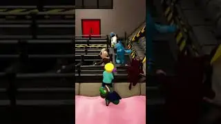 flying hacks in gang beasts? #gaming #shorts #xbox #youtubeshorts #easy #gangbeasts #flyingbeast #op