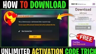 How To Download Advance Server🥳 | Free Fire Advance Server | Ob35 Update | Activation Code Free Fire