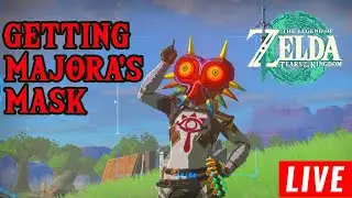 🔴GETTING MAJORAS MASK, EXPLORING DEPTHS🔴l Zelda Tears of the Kingdom