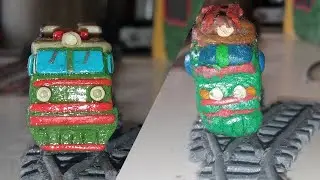 Все мои локомотивы из пластилина