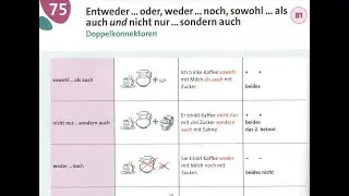 75-dars | Grammatik Aktiv A1-B1 | Doppelkonnektoren