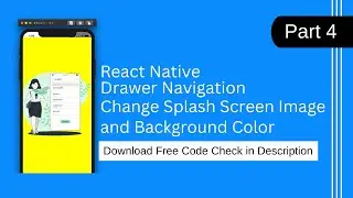 How to change React Native Expo Splash screen | React native and react native Expo