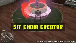 SIT CHAIR CREATOR FIVEM | ESX/QBCORE