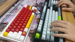 Kailh optical switches. lubing. 65.5g