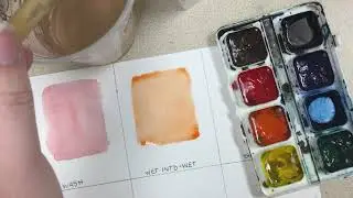 Watercolor Techniques: Wet into Wet