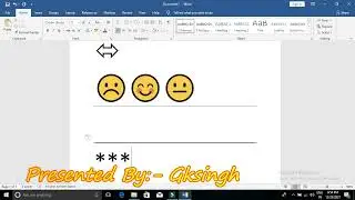Shortcut key to draw #Horizontal line in #word (word 2003-2021) By:-Gksingh