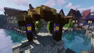 Minecraft Cinematic trough Novigrad - Sildurs Vibrant Shaders High