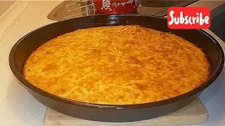 Brza pita od rendanog krompira. Mjera na šolje