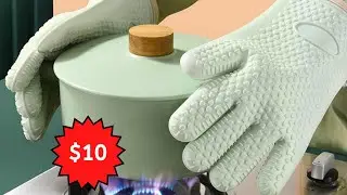 Kitchen silicone heat-insulating gloves | high temperature | non-slip | Buy Now | Smart Shop