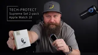 W Końcu! Łatwa w Założeniu Folia Hydrożelowa - TECH-PROTECT Supreme Set 2-Pack do Apple Watch 10