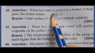 CLASS -11 PHYSICS ASSERTION AND REASONING QUESTIONS ANSWER ( CH -10 MECHANICAL PROPERTIES OF FLUIDS)