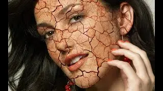 How to make a Cracked face Effect in Photoshop
