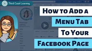 How to add a MENU to your Facebook Business Page