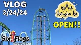 Kingda Ka has Opened for the Season at Six Flags Great Adventure! | Vlog 3/24/24