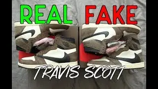 HOW TO: Tell If Your 2019 Jordan 1 Travis Scott Is Real or Fake (Crazy Comparison)