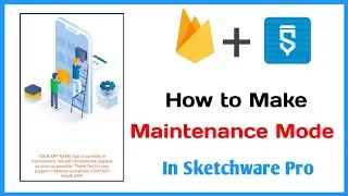 App Maintenance Mode In Sketchware | How To Make Maintenance Mode In Sketchware | In App Maintenance
