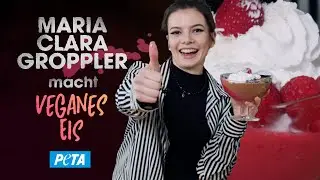 Ist das Eis VEGAN? Maria Clara Groppler zeigt ihr Rezept für leckeres veganes Eis