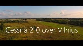 Flight over Vilnius