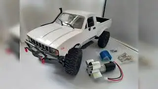 WPL C24 upgrade - 370 motor, gearbox