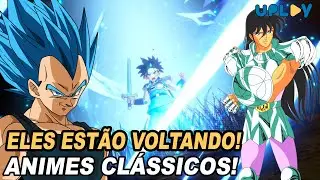 CAVALEIROS DO ZODÍACO, DRAGON BALL, FLY... ANIMES CLÁSSICOS VOLTARAM DIFERENTES!