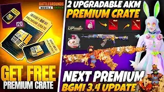 Bgmi Next Premium Crate | 2 Upgrade Akm Next Premium Crate Pubg Leaks | A9 Royal Pass | New Update