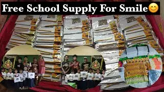 Giving School Supplies For Smile | Mamimigay Tayo ng Libre School Supplies Sa mga Studyante
