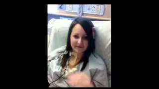Alicia's bone marrow donation