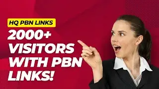 Organic Traffic Growth In 100 Days With HQ PBN Backlinks | Case Study
