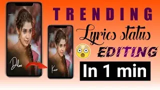 Trending lyrics status Editing || 4k status Editing || full screen status #editing #statusvideos