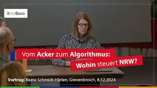 Beate Schmidt-Härlen: Rechenzentren, Überwachungsnetze, Smart Cities – mitten in NRW | dieBasis 2025