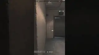 Always peek the door...
