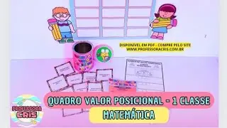 Quadro valor posicional 1° Classe