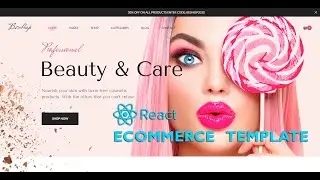 Reactjs Ecommerce template || best react template #reactjs #templates #reacttutorial #education